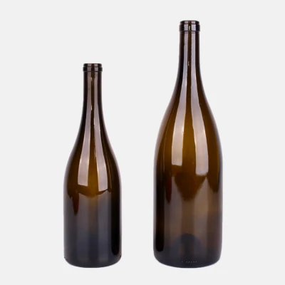 Vide 750ml 1500ml Ambre Verre Champagne Brandy Vin Liqueur Bouteille